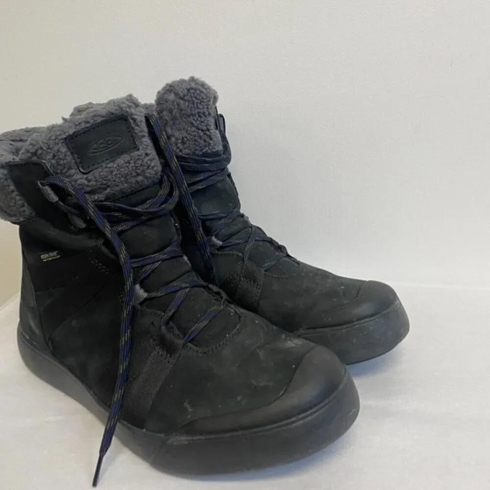 Keen Elle Waterproof Lace Up Winter Boot